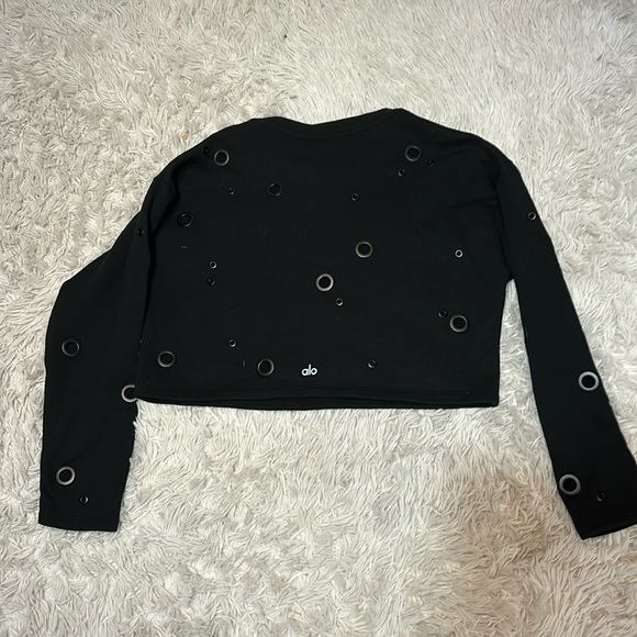 Alo yoga cadence pullover sweatshirt crop - Picture 1 of 5
